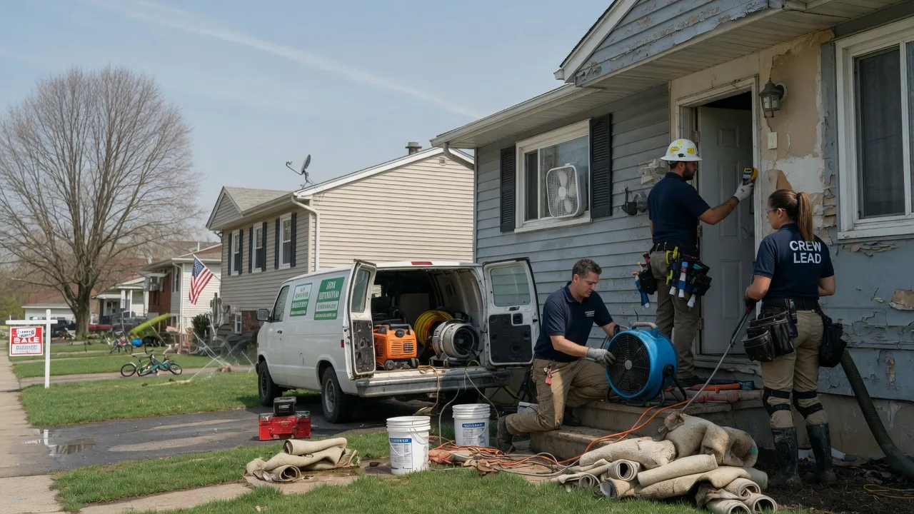 Flood Cleanup in New Fairfield, CT near me